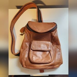 Frye Leather Backpack